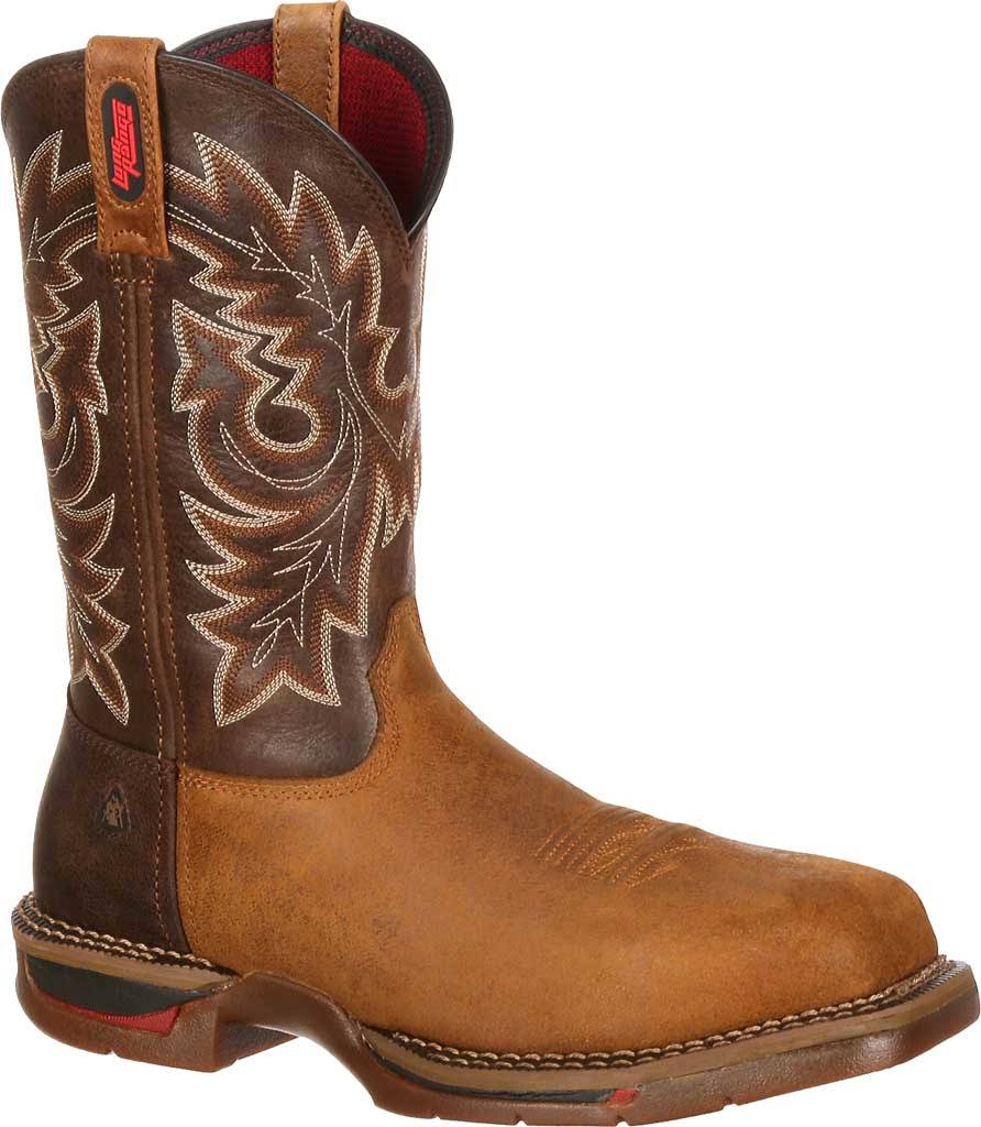 Brown Carbon Fiber Toe Western Boots I92246