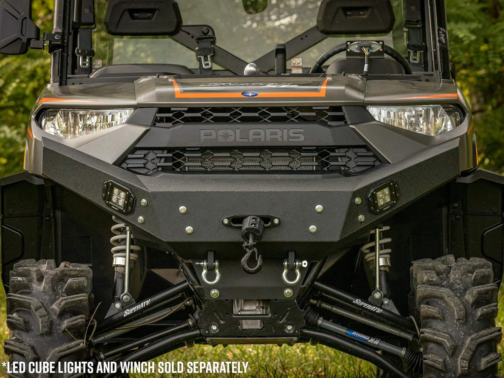 Black UV-Resistant Powder Coat Front Bumper Y211950