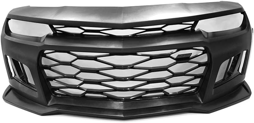 Black PP Front Bumper with Grille for 2014-2015 Chevy Camaro X2009