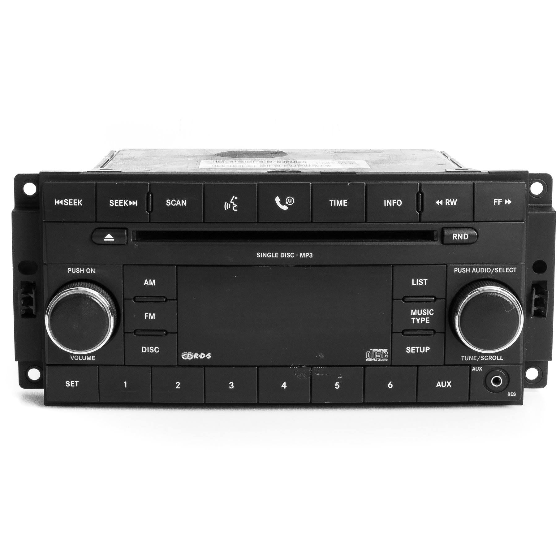 2008 Jeep Wrangler Dodge Caravan AM FM Radio CD Player AUX Z3505