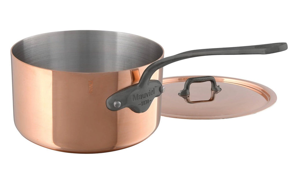 Copper Saucepan with Lid (3.4 qt) I2270