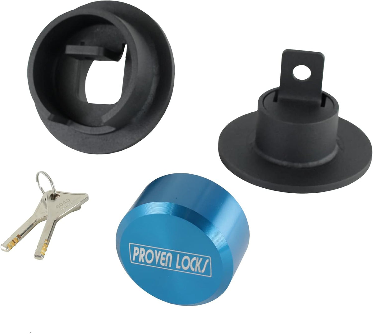 Heavy-Duty Trailer Lock, Blue U981683