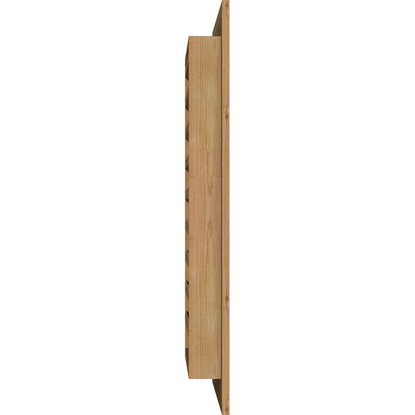 Unfinished Vertical Gable Vent Y2201