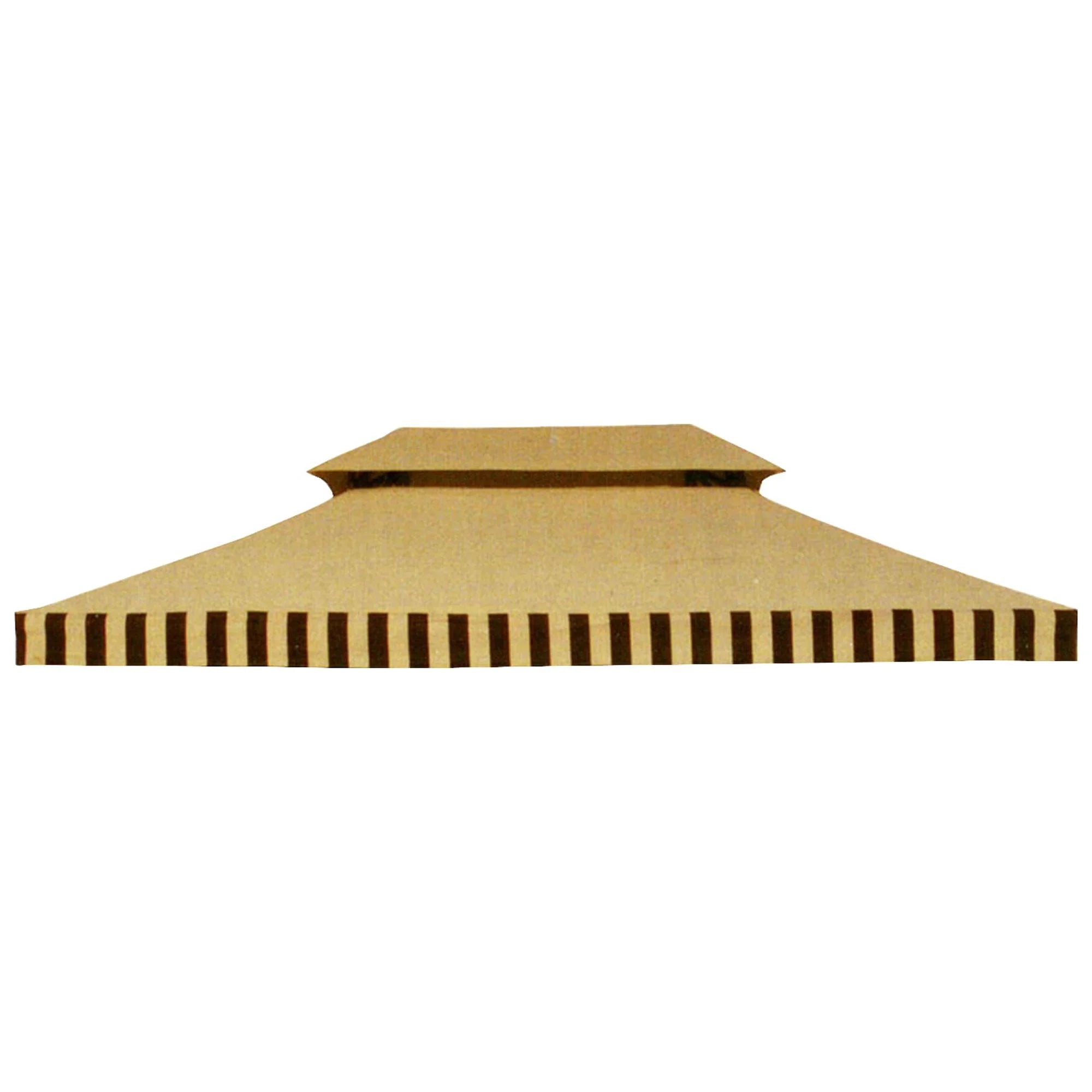 Replacement Canopy Top for Victorian Gazebo, Solid Beige, Riplock 350 X8574