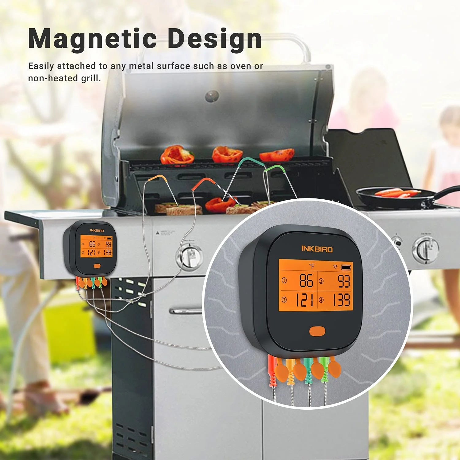 Wireless Bluetooth Grill Thermometer U194