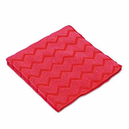 Red Microfiber Cleaning Cloths 12 Carton F4463
