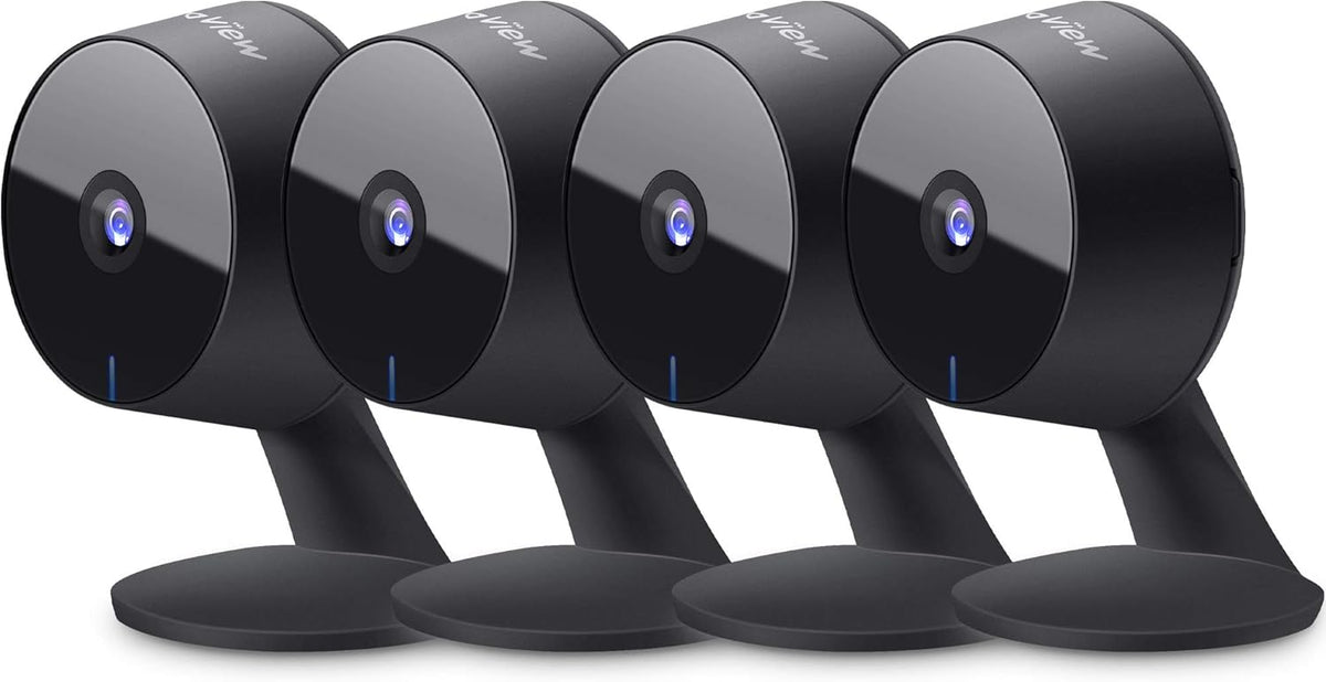 4pcs Indoor 1080P Wi-Fi Security Cameras O534