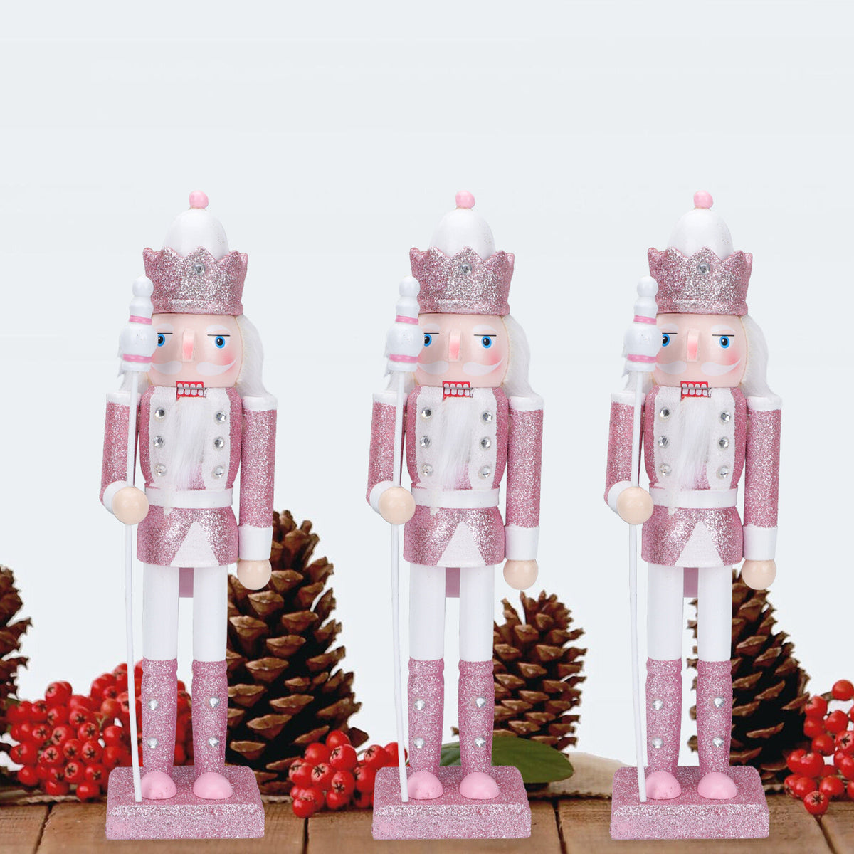 Nutcracker Doll Soldier Toy Christmas Decoration O72913