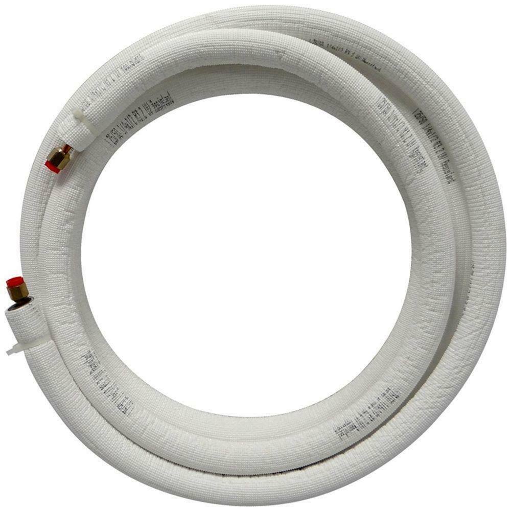3/8 in. x 5/8 in. x 50 ft. Universal PIPING Assembly with White Non-Tear Insulation X65706