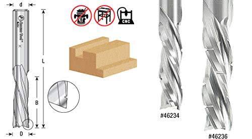 3/4 Dia Solid Carbide Spiral Flute Router Bit P6754