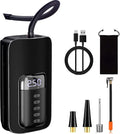 Blue 12V DC Cordless Tire Inflator with LED Flashlight J5219