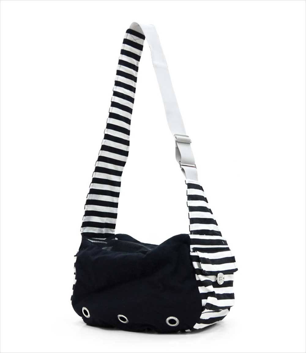 Black Soft Sling Dog Carrier U982581