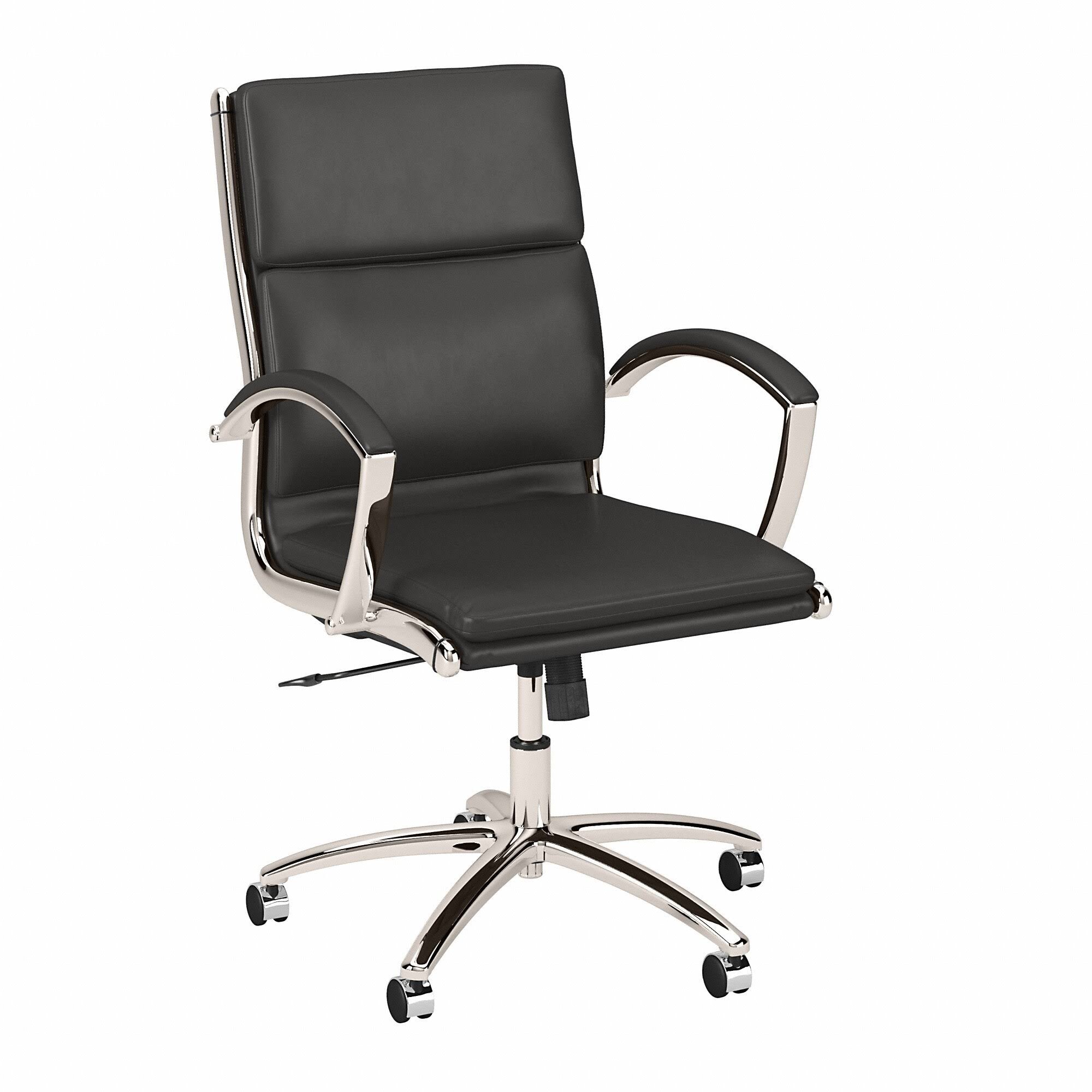 White Leather Executive Office Chair S331122