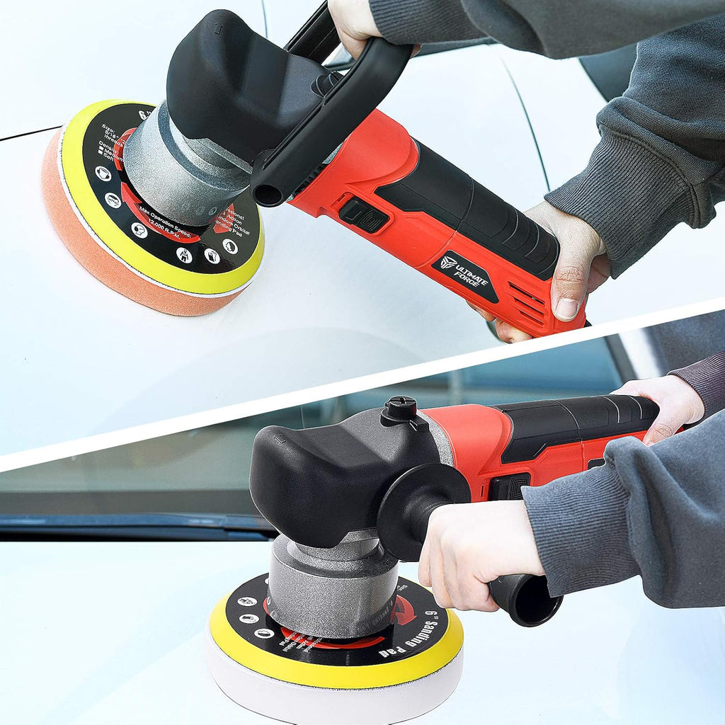 6 Inch Dual Action Random Orbital Car Buffer Polisher B33852