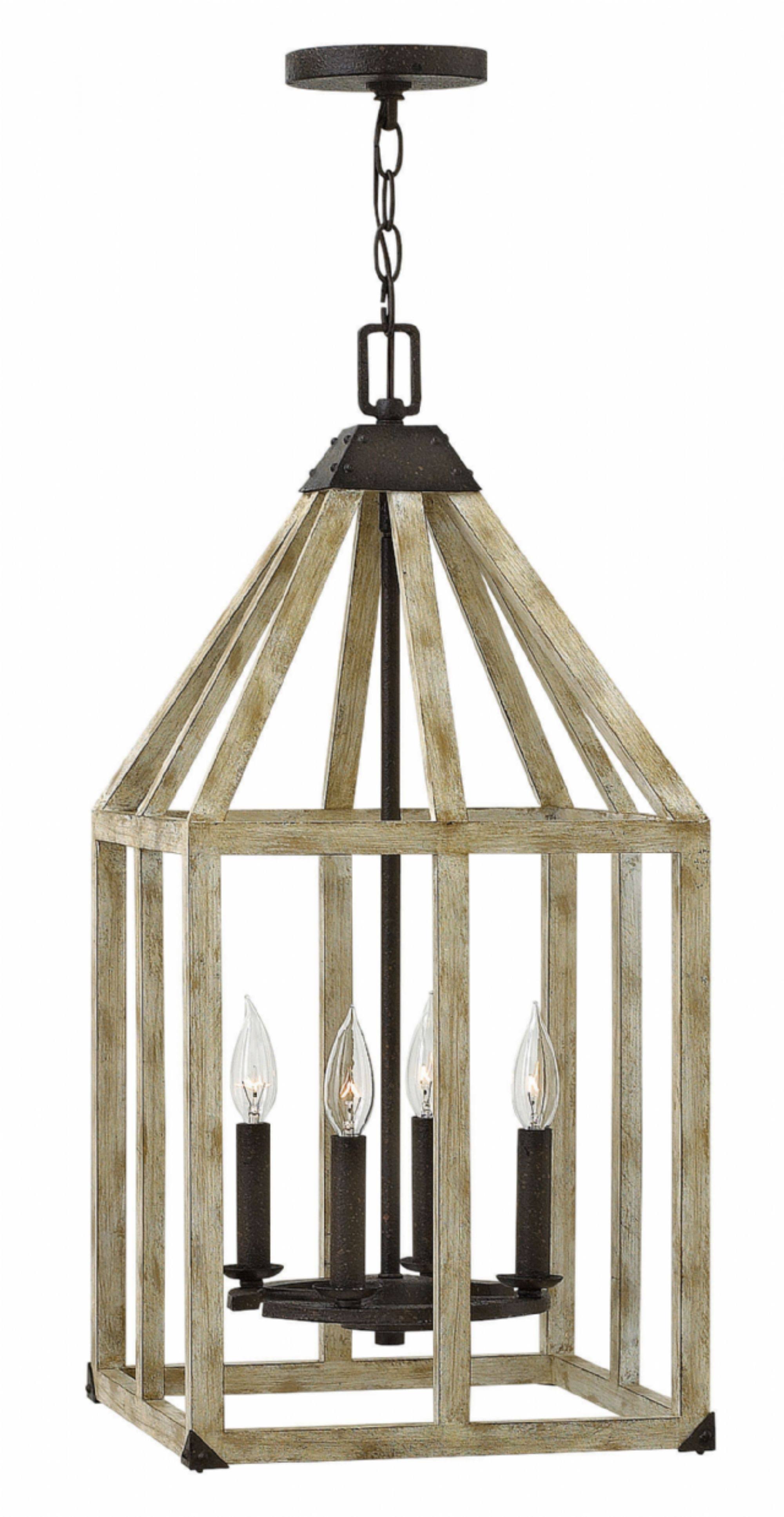 4-Light Iron Foyer X107194