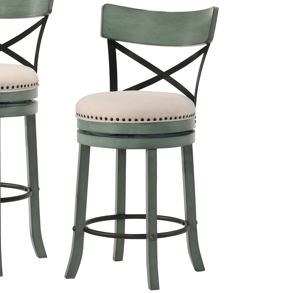 Set of 2 Swivel Barstools A141999