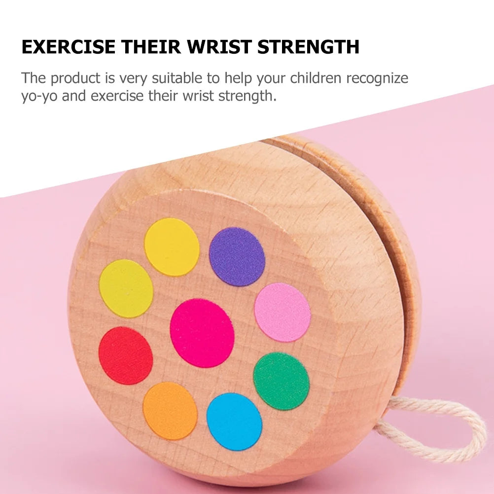 Wooden Yo-Yo Ball Toy B6047
