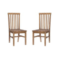 Natural Wood Dining Chair (Set of 2) R24051