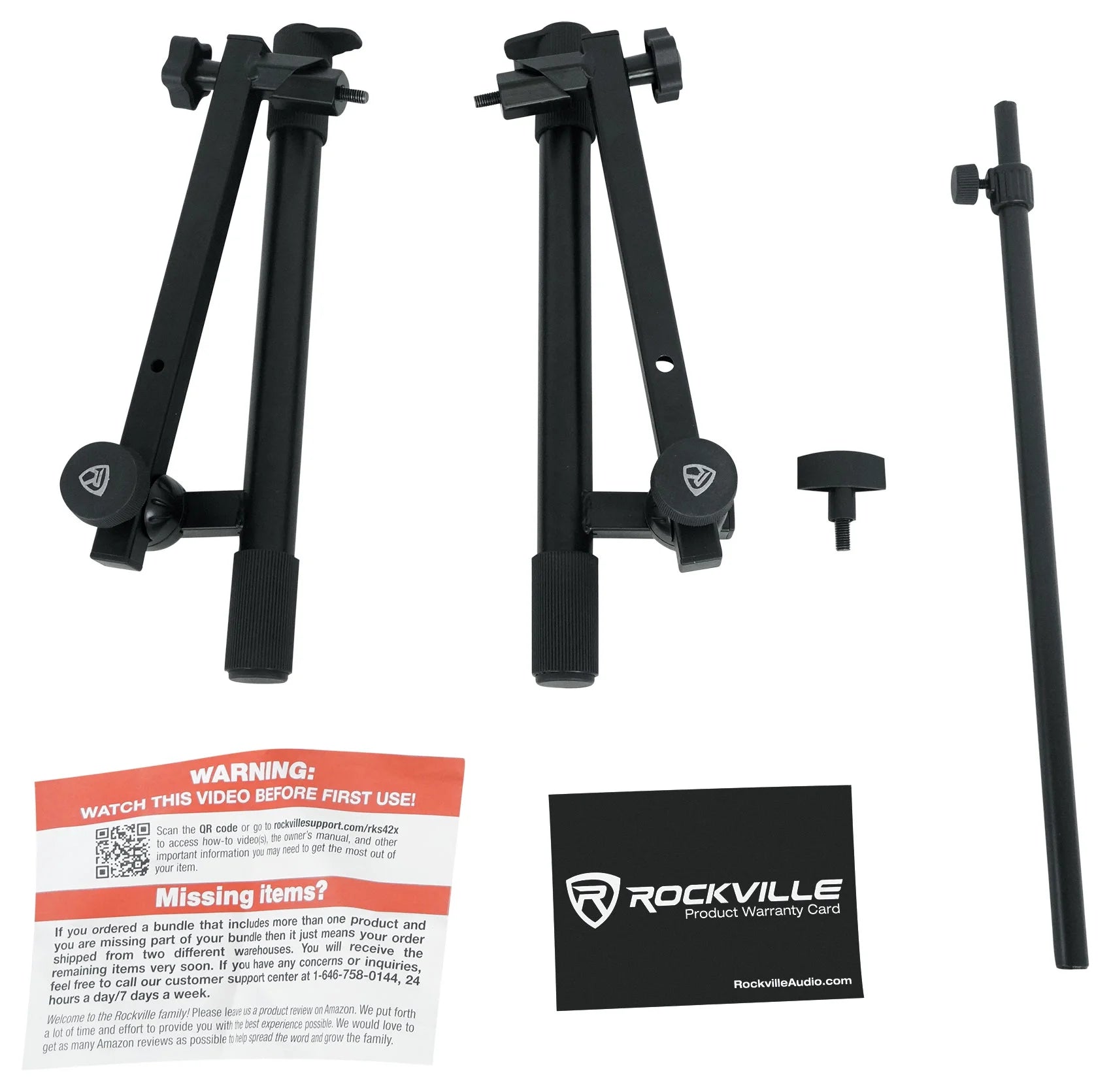 2-Tier X-Stand Keyboard or DJ Stand with Quick Release and Shelf I923