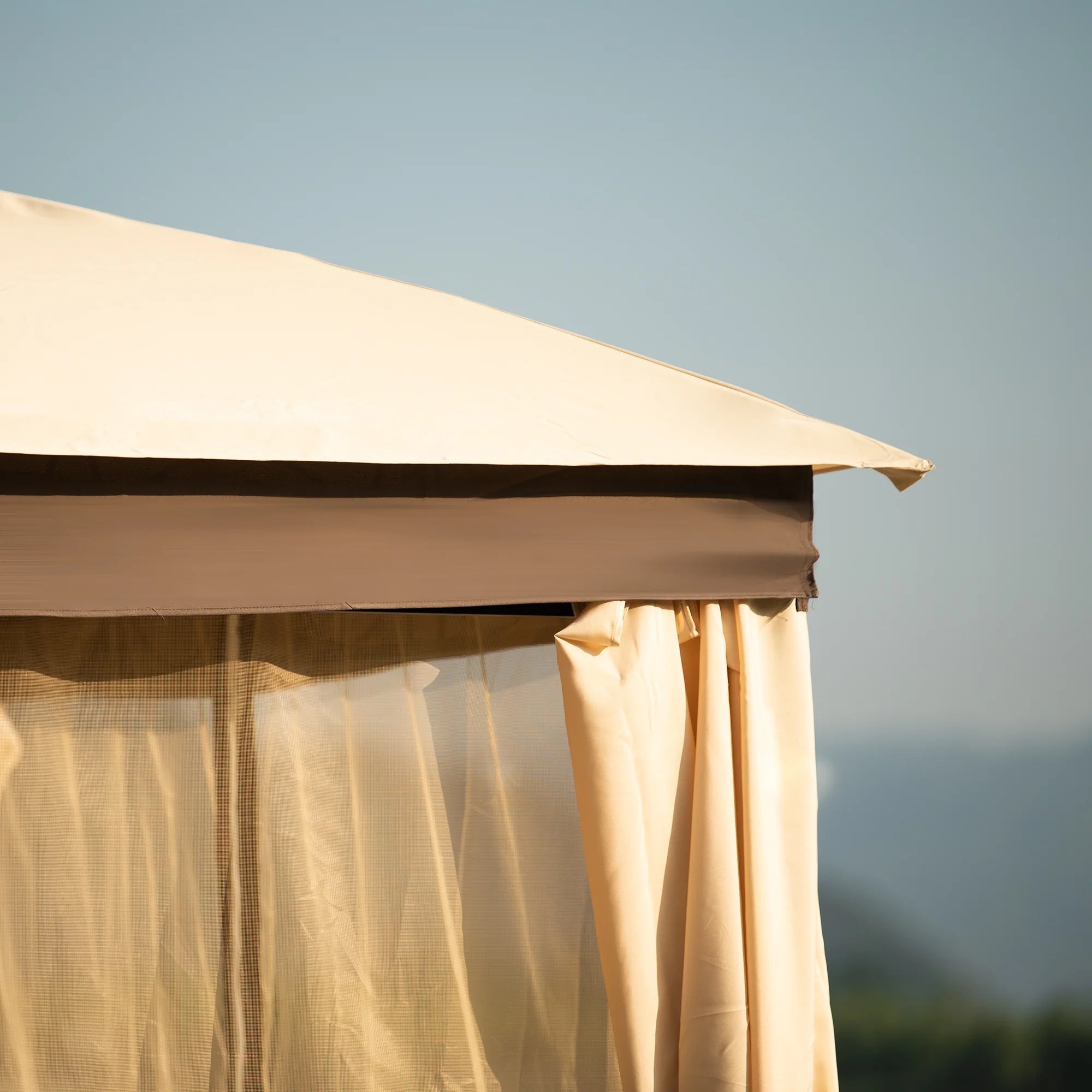 Outdoor Patio Gazebo Canopy with Soft Top H6417