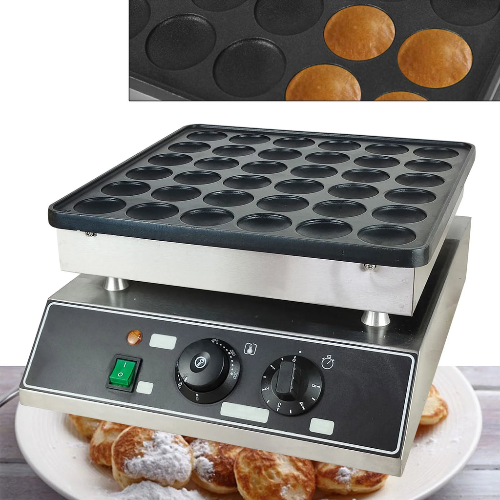36 Holes 1000W Commercial Electric Nonstick Waffle Maker Machine N8102