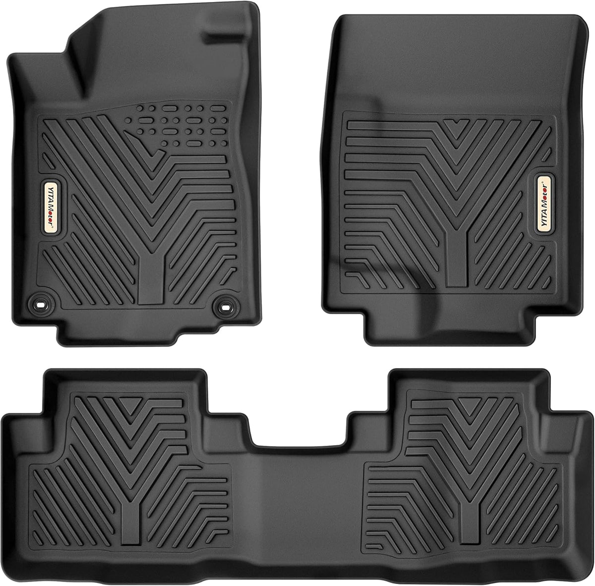 Black TPE Cargo Trunk Mats Pack of 2 H47296