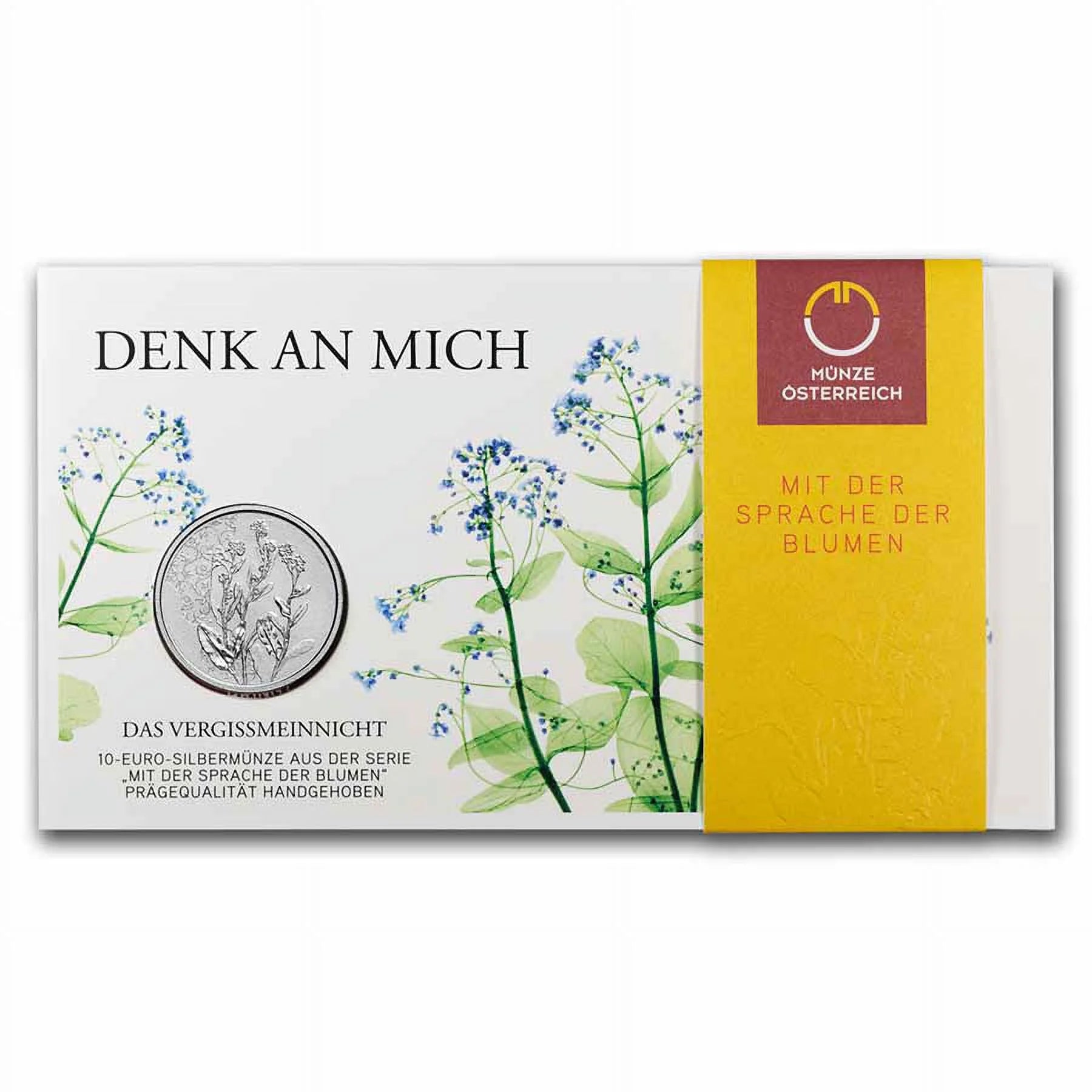 Silver €10 Language of Flowers Coin T83660