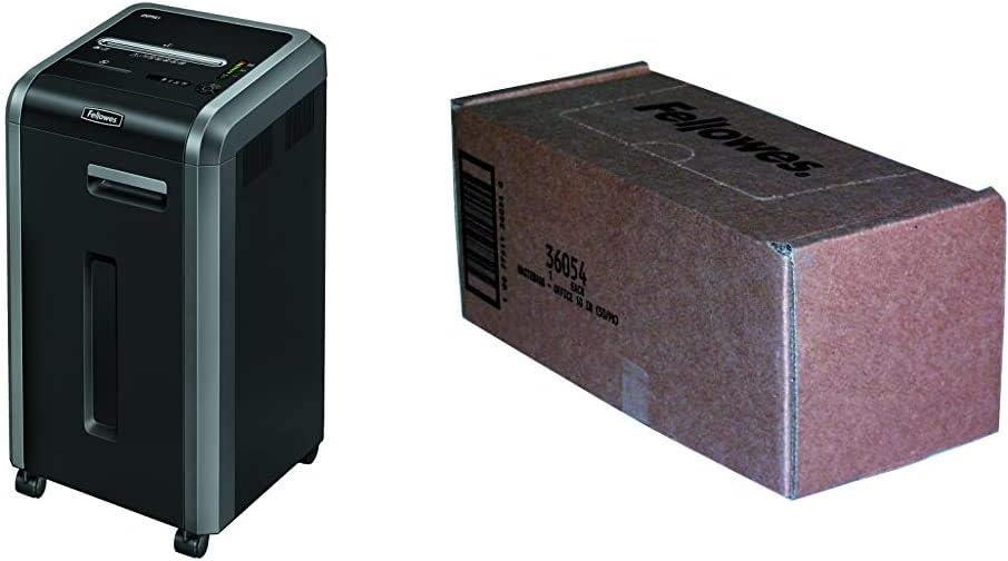 Black 20-Sheet Cross-Cut Shredder Q644469