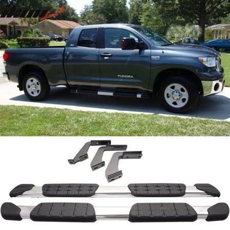 Black Aluminum Side Step Bar Running Board C41157