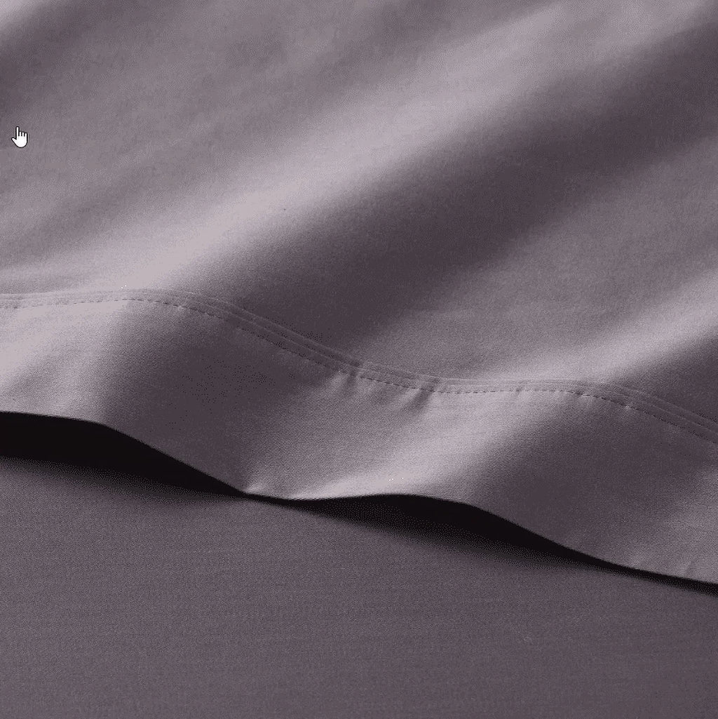 King Dark Gray Flat Sheet K75864