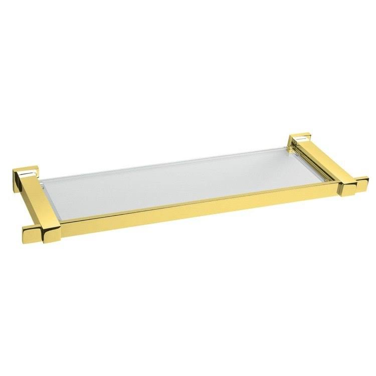 Gold Bathroom Shelf V4828