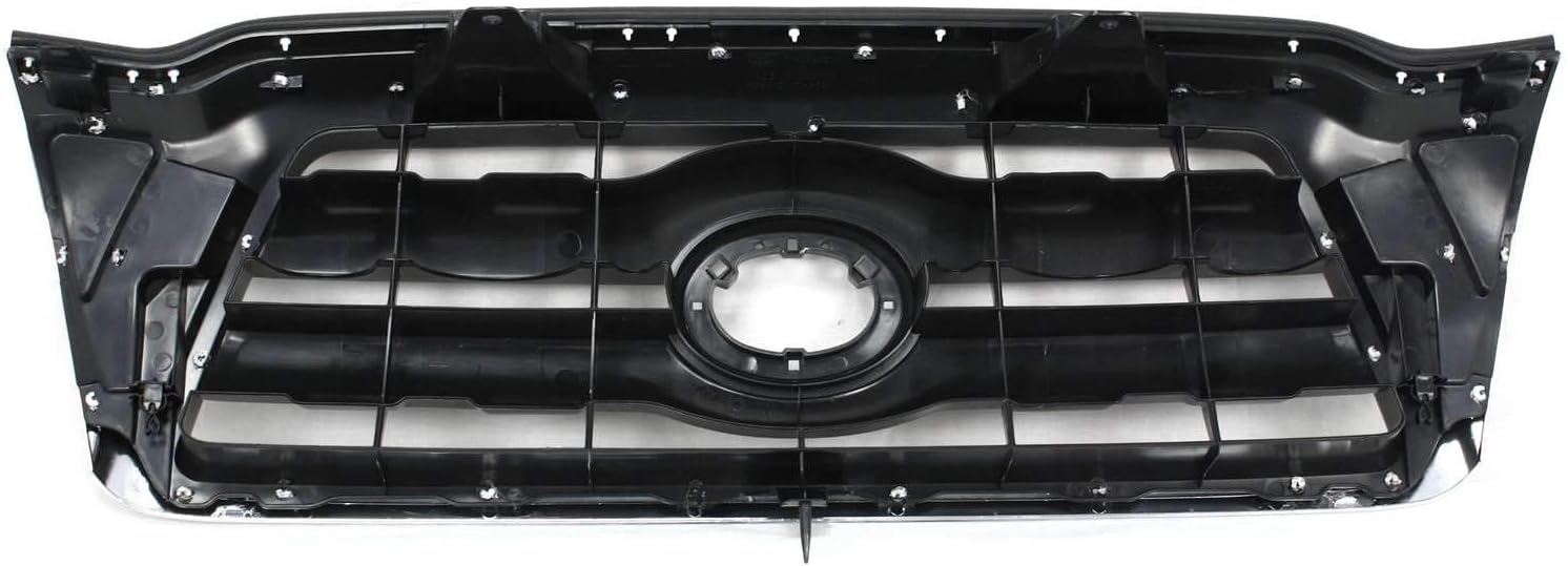 Chrome Shell Black Insert Grille N8599