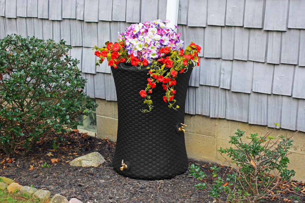 Black 50 Gallon Rain Saver Z81098