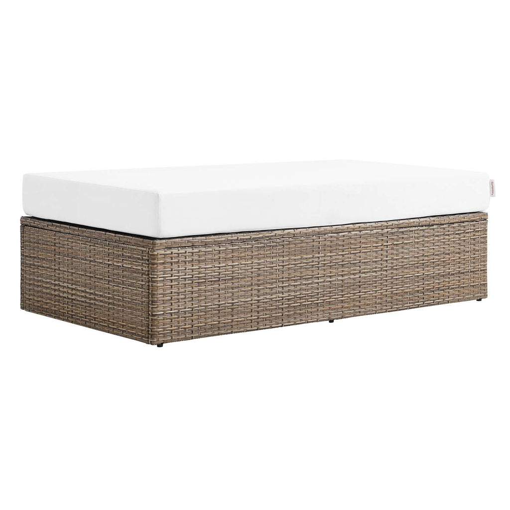 Outdoor Patio Sectional Sofa and Ottoman Set D69105