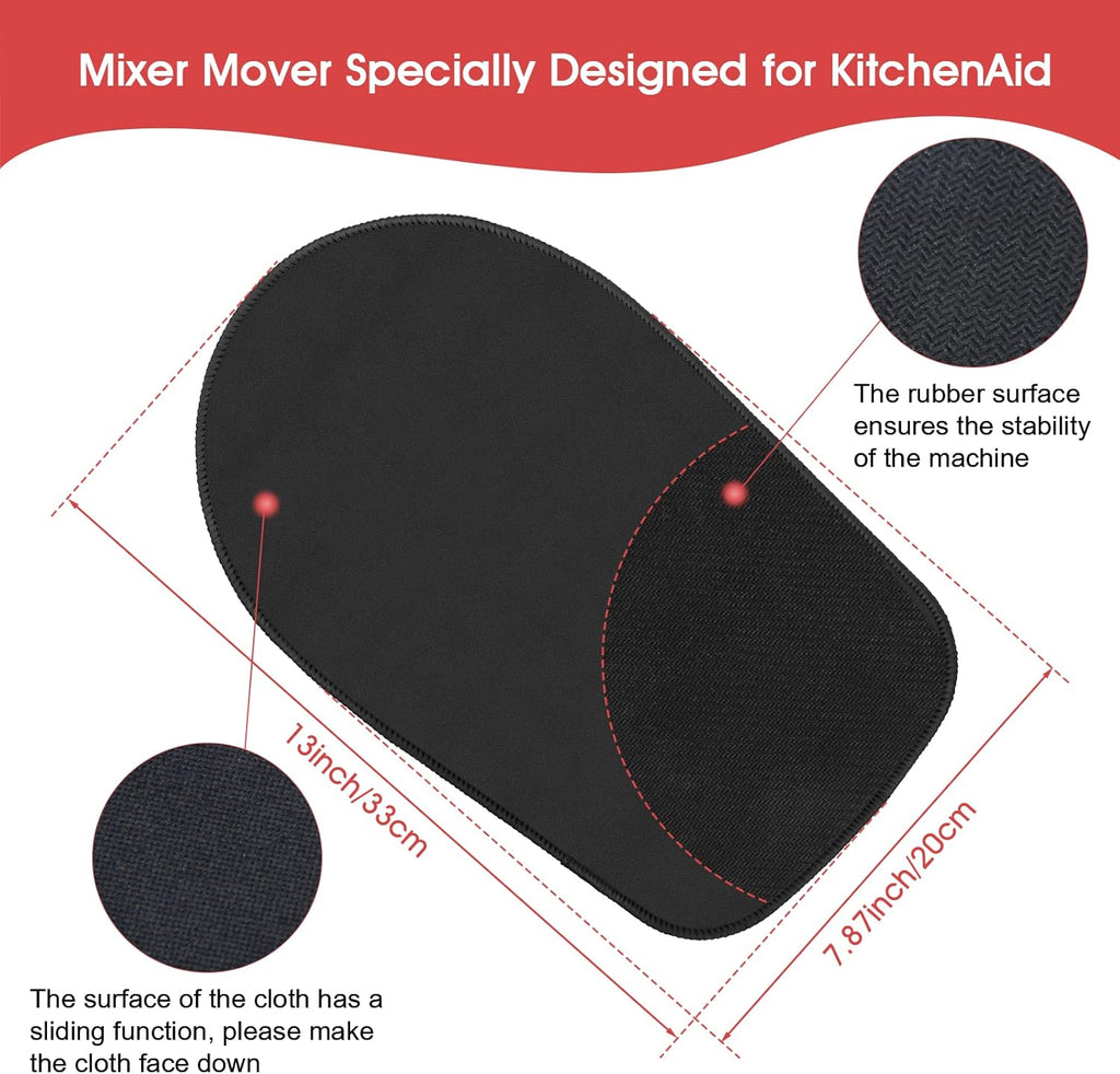 Mixer Slider Mat for KitchenAid Tilt-Head Stand Mixer, Pack of 2 X273
