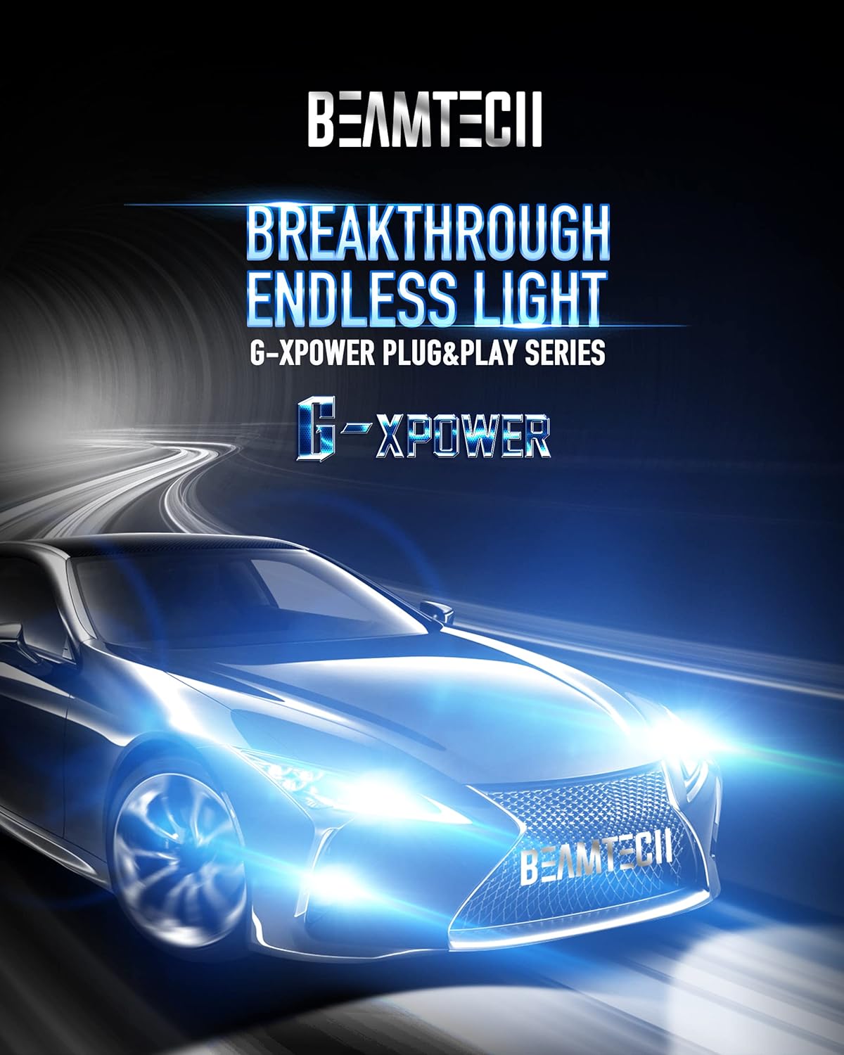9005 LED Bulbs 6500K Xenon White HB3 Conversion Kits Pack of 2 Y382595