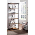 Brown 5-Shelf Bookcase Z50646