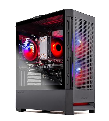AMD Ryzen 7 5700X 3.4 GHz NVIDIA RTX 4070 1TB NVME SSD 16GB DDR4 RAM 3200 750W Gold PSU 240mm AIO 11AC Wi-Fi Windows 11 Home 64-bit Gaming PC Desktop V6565