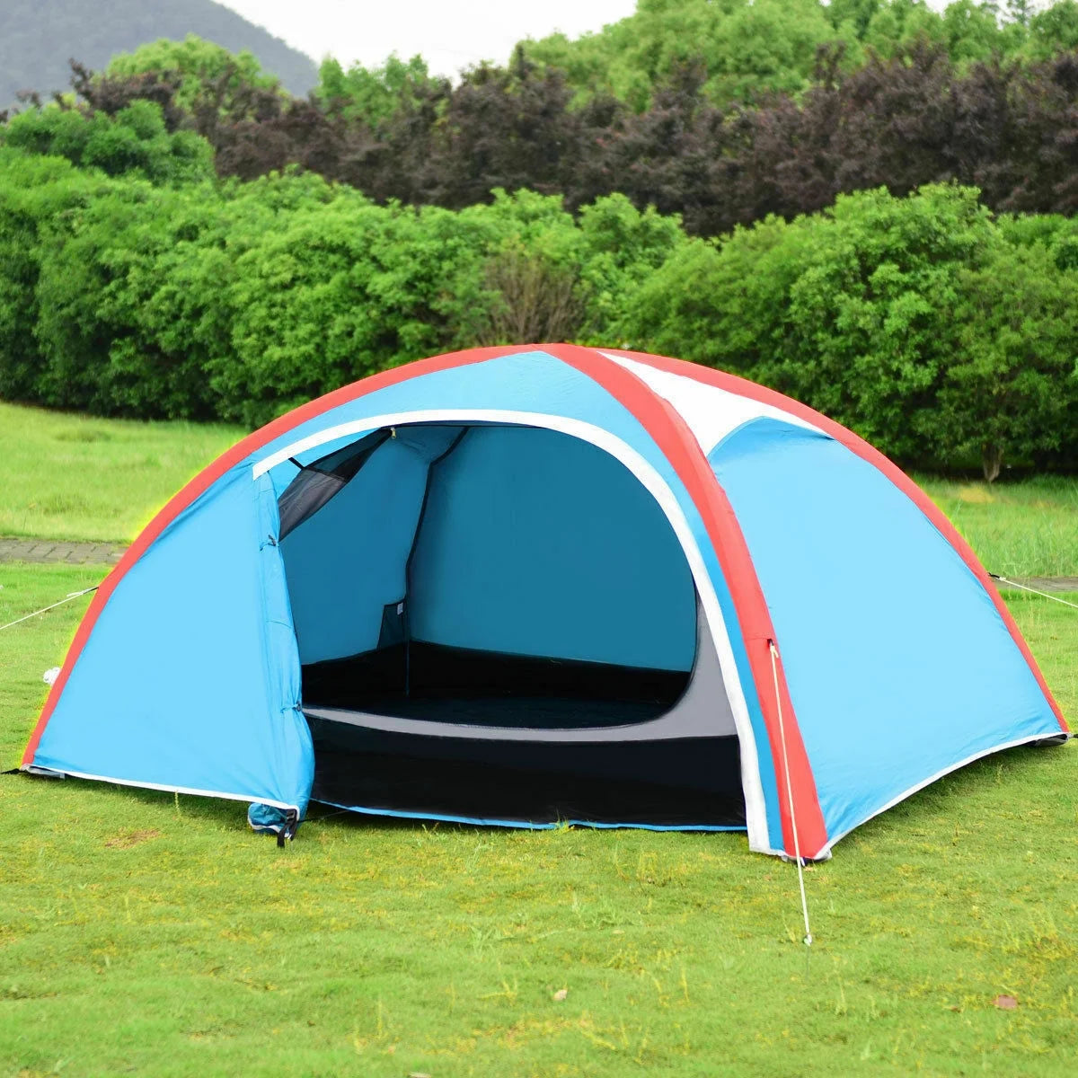 3 Person Inflatable Tent with Bag Pump K762542