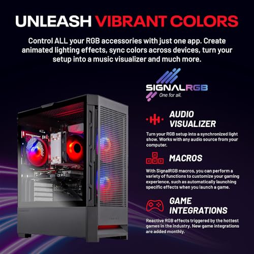 AMD Ryzen 7 5700X 3.4 GHz NVIDIA RTX 4070 1TB NVME SSD 16GB DDR4 RAM 3200 750W Gold PSU 240mm AIO 11AC Wi-Fi Windows 11 Home 64-bit Gaming PC Desktop V6565