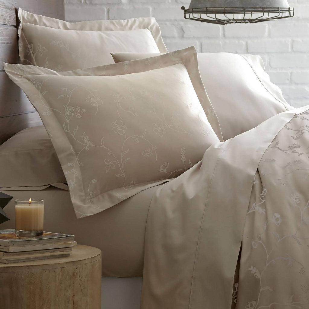King Cotton Reversible Duvet Cover and Sham Set F983099