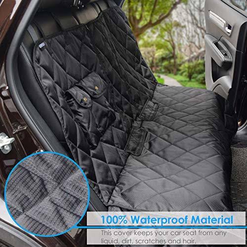 100% Waterproof Pet Car Seat Cover with Armrest T51509