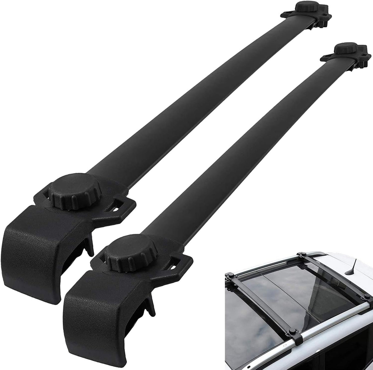 Silver Crossbars Roof Racks K851