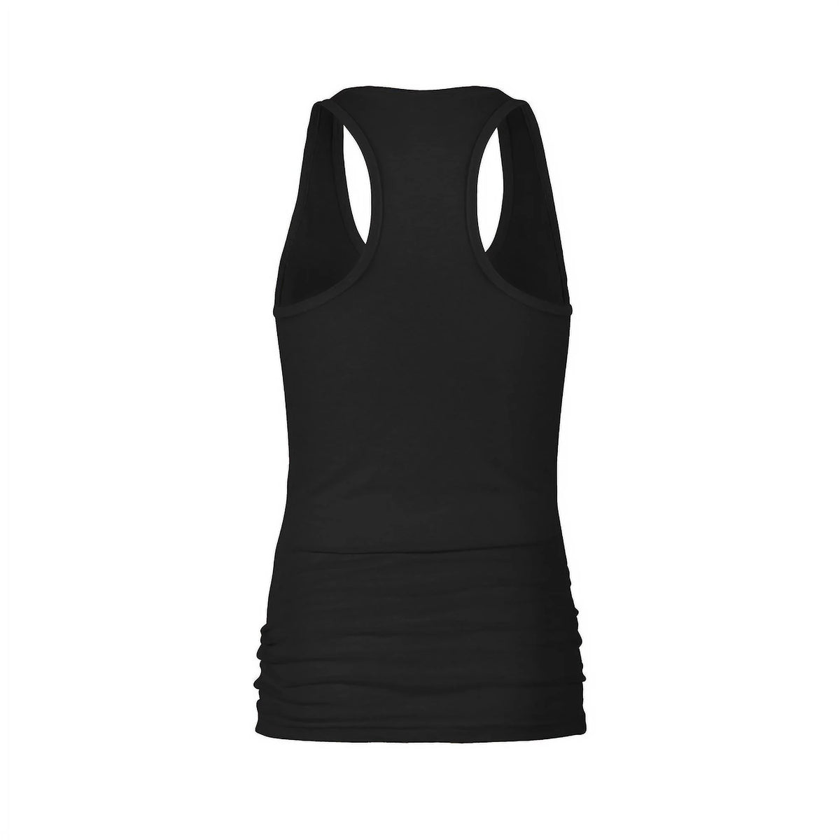 Black Large Racerback Tank Top S9807