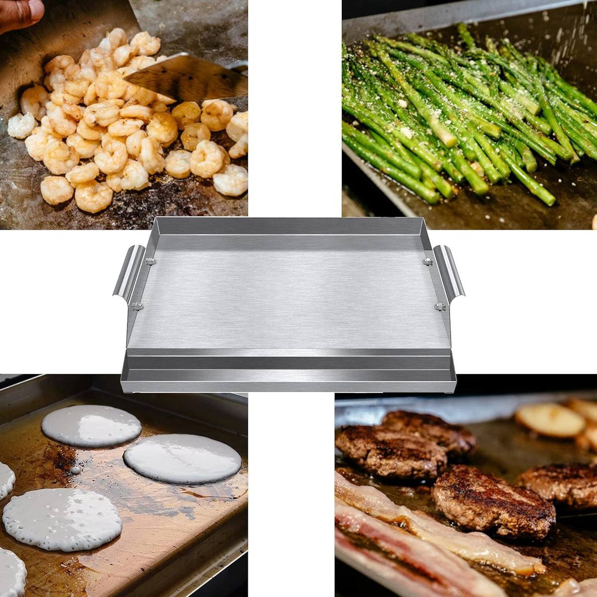 22X16-IN Stainless Steel Grill-top Griddle C805