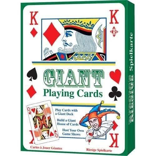 Large Giant A4 Playing Cards Party Games L973