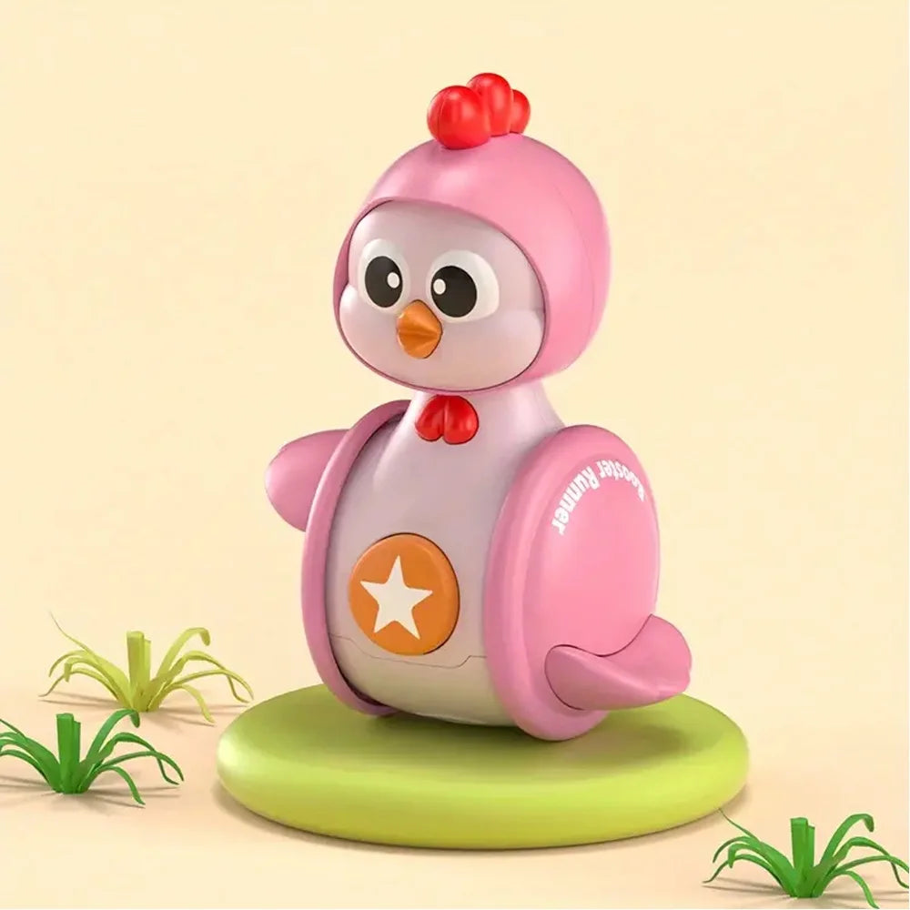 3Pcs Musical Cartoon Tumbler Baby Toys I538