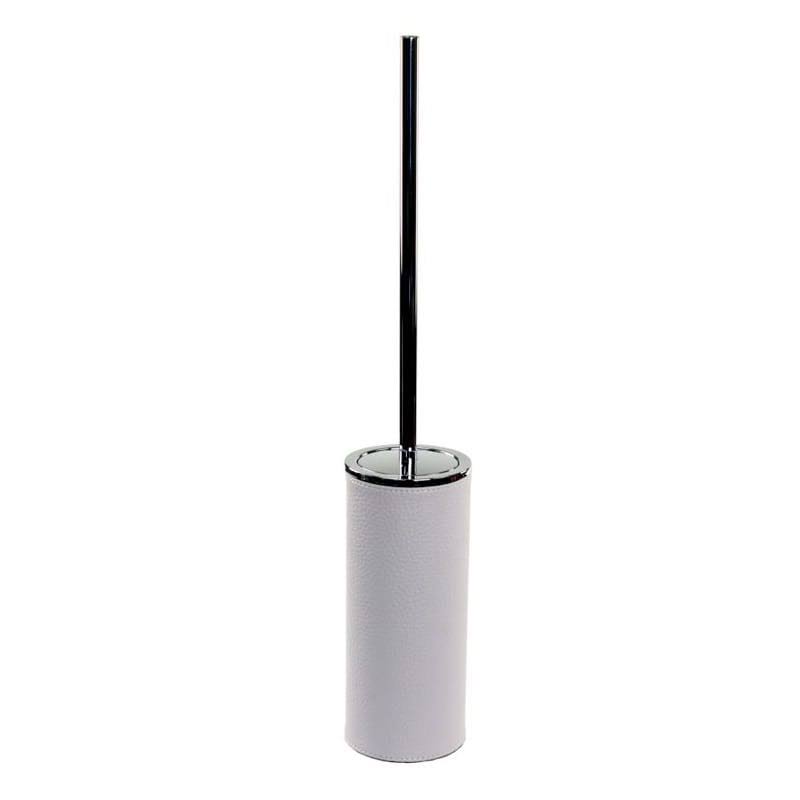 White Free Standing Toilet Brush Holder C30992