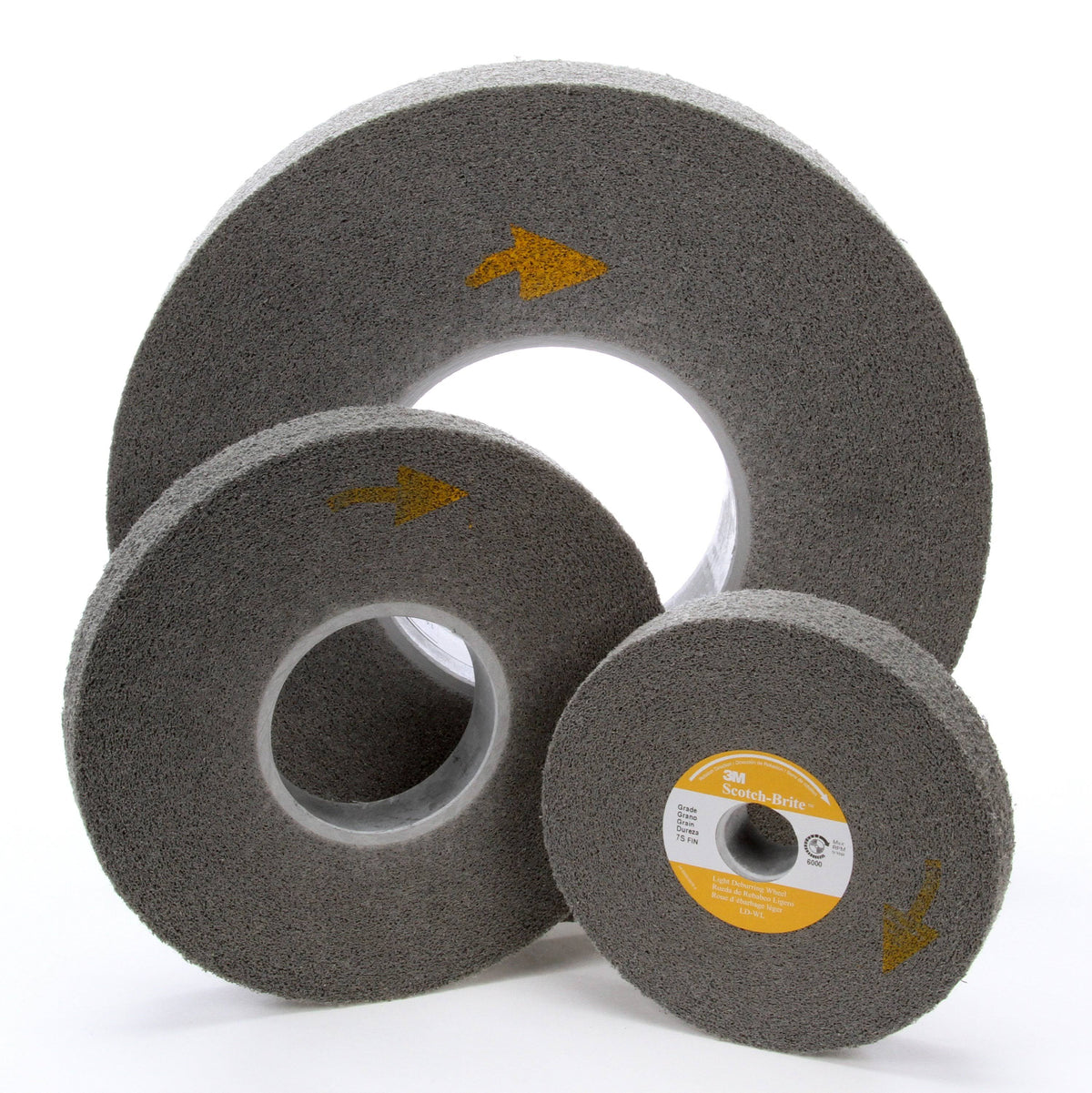 12 in x 3 in x 5 in Light Deburring Wheel H6151