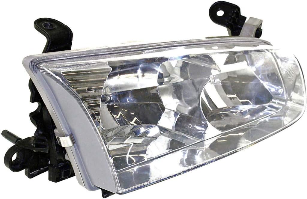 Passenger Side Halogen Headlight for Toyota Camry 2000 2001, Pack of 2 D18953